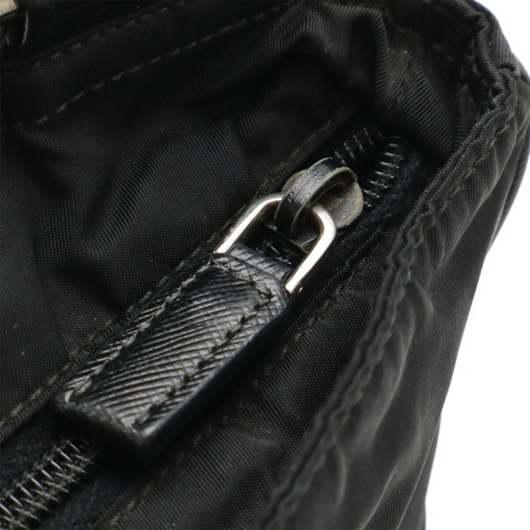 PRADA Black Leather Shoulder Bag - Picture 6 of 10
